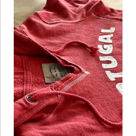 Old Navy PORTUGAL Short Sleeve Hooded Sweatshirt - Picture 5 of 8